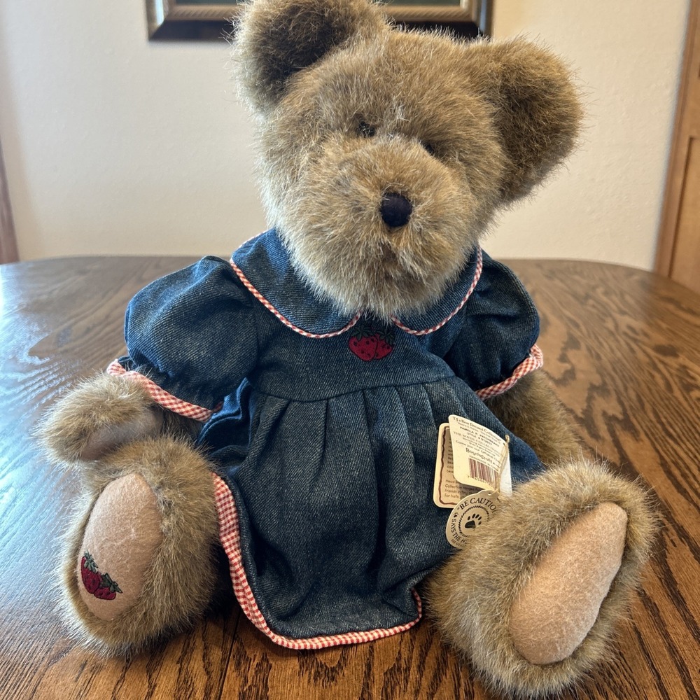 Boyds Bears Plush Pamela P. Patchberry #912017 TJs Best Dressed + Tags 1988-2002